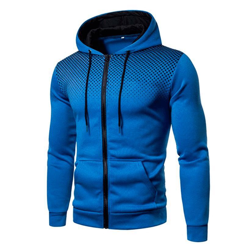 2025 New Men's Zipper Hoodie O - огляд і ціна Street Fashion Men 2025