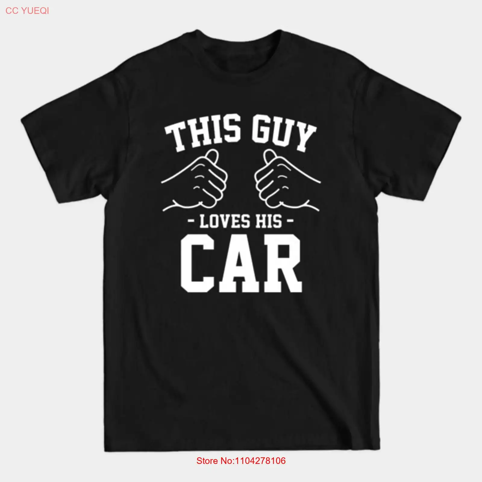 This Guy Loves His Car T Shirt - огляд і ціна Street Fashion For Short Guys