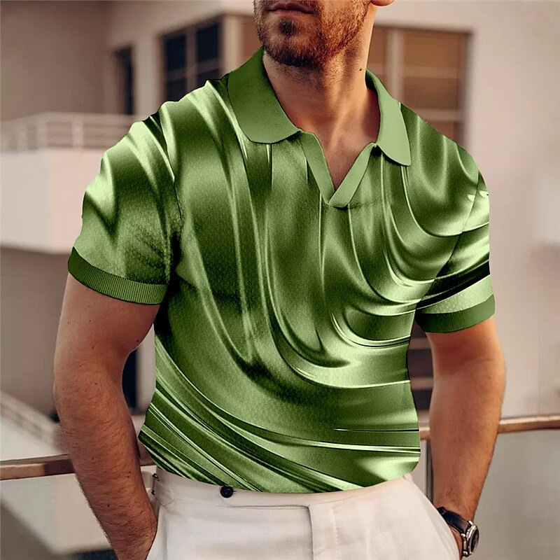 2025 Men's Polo Shirt Golf Shi - огляд і ціна Street Fashion Men 2025