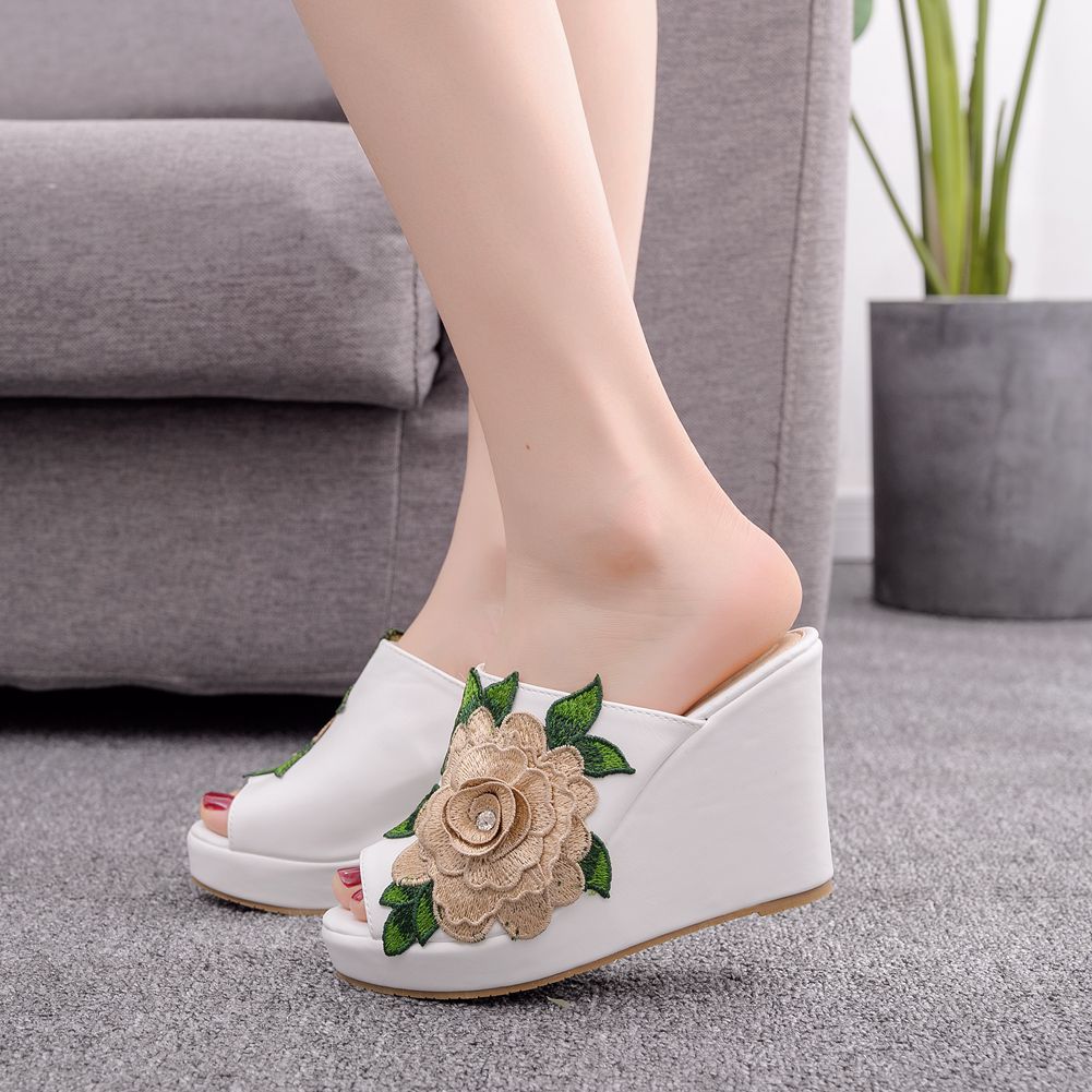 Womens Flower Open Toe Fashion - огляд і ціна Queen Street Fashion