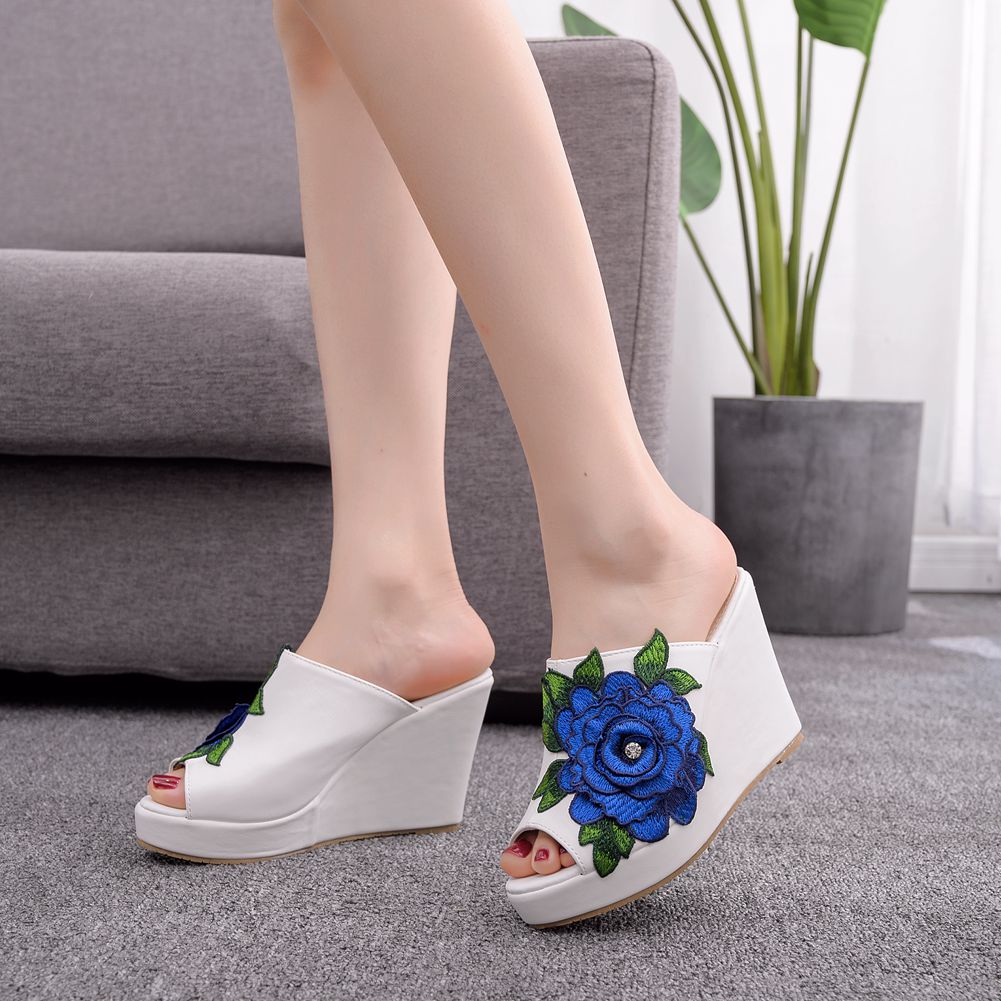 Womens Flower Open Toe Fashion - огляд і ціна Queen Street Fashion