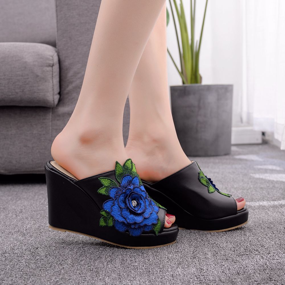 Womens Flower Open Toe Fashion - огляд і ціна Queen Street Fashion