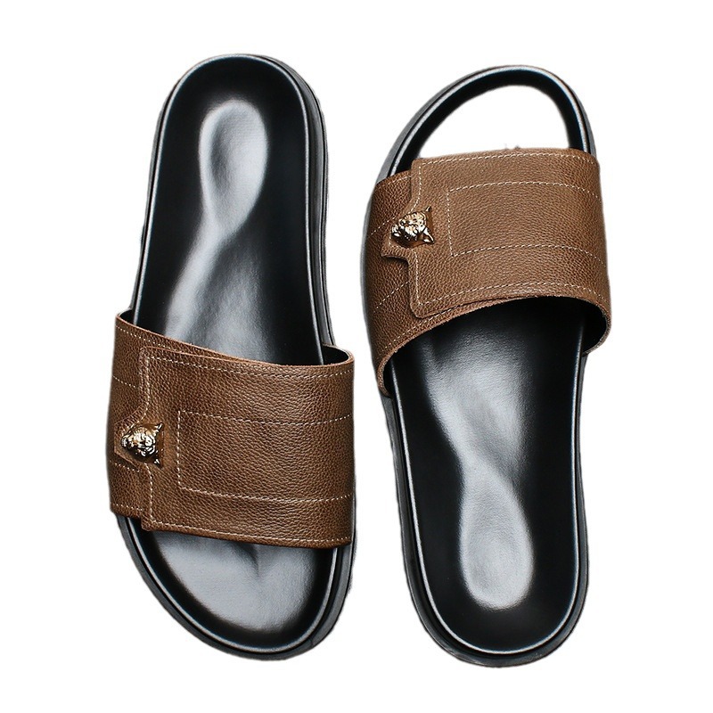 2025 New Genuine Leather Slipp - огляд і ціна Street Fashion Men 2025